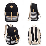 BOSTANTEN Canvas Backpack Purse Lightweight School Bag Daypack for Women