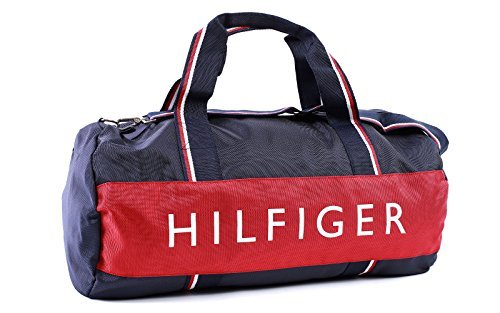 Uretfærdig abstraktion Bedøvelsesmiddel Shop Tommy Hilfiger Navy Logo Duffle Bag – Luggage Factory