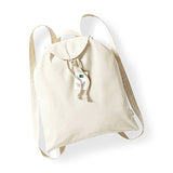 Westford Mill Organic Festival Backpack - White