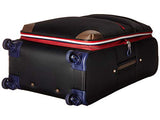 Tommy Hilfiger Unisex Glenmore 25" Upright Suitcase Black One Size