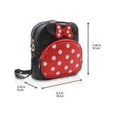 Finex Minnie Mouse Backpack Small 2-In-1 Crossbody Bag Mini Backpack - Multifunction Makeup