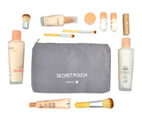 7 Set Travel Cubes,5 Colors Waterproof Mesh Durable Luggage Packing Organizers,1 Travel Shoe Bag,6 Set Packing Cubes (Gray)