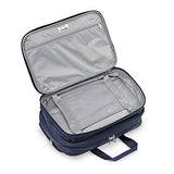 Briggs & Riley Expandable Cabin Bag Overnight Duffle, Navy, One Size