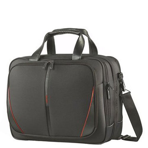 Samsonite Black Label Leather Laptop Briefcase Black