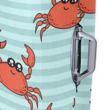 Suitcase Cover Suitcase Cute Crabs Luggage Cover Travel Case Bag Protector for Kid Girls Luggage