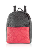 Betsey Johnson Women's Backpack with Crossbody Black/Red One Size