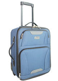 BoardingBlue 18" Frontier, Spirit, America Airlines Personal Item Under Seat Basic Luggage (navy)