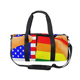 Trump May Not Be Anti-GayTravel Duffle Bag Sports Luggage with Backpack Tote Gym Bag for Man and Women