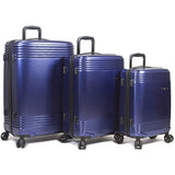 Dejuno Oracle Hardside 3-Piece Spinner Luggage Set With TSA Lock, Blue