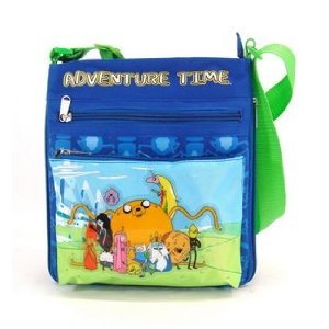 Adventure Time Messenger Shoulder Bag Jake & Finn on Massive Island