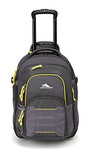 High Sierra Ultimate Access 2.0 Carry On Wheeled Backpack, Mercury/Charcoal/Yell-O