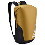 Gonex 35L Packable Travel Daypack, Lightweight Handy Backpack for Outdoor Hiking Cycling Mustard