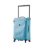 Mia Toro M1127-24In-Aqa Italy Kitelite Strato Softside 24 Inch Spinner, Blue