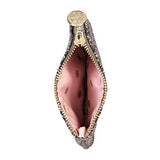 Stephanie Johnson Women's Hollywood Mini Flat Pouch Travel Purse, Pink, One Size