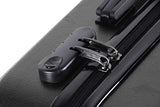 3-Piece Hardside Spinner Expandable Suitcase Set #1701 (Black)