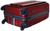 Tommy Hilfiger Lochwood 25 Inch Spinner Luggage, Burgundy, One Size