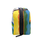 Toiletry Bag Four Seasons Reflection Womens Beauty Makeup Case Brush Cosmetic Organizer