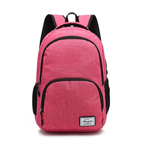 AUGUR Unisex Laptop Backpack Lightweight Casual School Bookbag Travel Daypack Backpack for Women