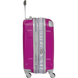 Beverly Hills Country Club Newport 21" Hardside Spinner Carry On (Navy)