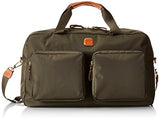 Bric's Luggage Bxl32192 X Bag Boarding Duffel, Olive/Cognac Trim, One Size