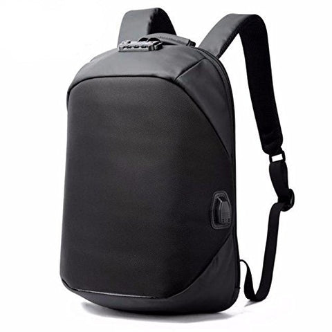 BOPAI Waterproof USB Charge Port Backpack Anti Theft Backpack