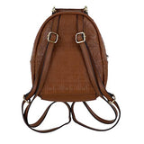 Tommy Hilfiger Embossed Mini Backpack (Brown)
