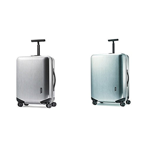 Samsonite Luggage Inova Spinner Two-Piece Set (20"/28"), Metallic Silver