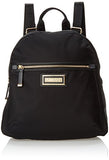 Calvin Klein 4 Ap Nylon Backpack, Black/Gold, One Size