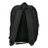 Marvel Deadpool Red and Black Backpack for Boys School Bag