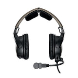 Bose A20 Aviation Headset With Bluetooth Dual Plug Cable, Black