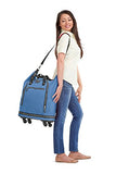 Biaggi Zipsak  Micro Fold Spinner Fashion Tote - 20-Inch Luggage - As Seen on Shark Tank - Winter