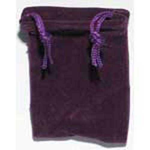 Purple Velveteen Bag (2 X 2 1/2)