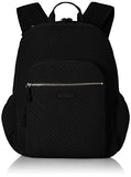 Vera Bradley Iconic Campus Backpack, Microfiber, Classic Black