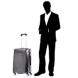 Travelpro Luggage Crew 11 25" Polycarbonate Hardside Spinner Suitcase, Carbon Grey