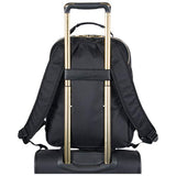 Kenneth Cole Reaction Women's Chelsea Chevron Quilted 15-Inch Laptop & Tablet Fashion Travel Backpack, Black, One Size