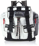 Diesel Men's M-CAGE Back-Backpack, white/black UNI