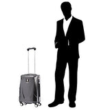 Travelpro Luggage Crew 11 21" Carry-on Slim Hardside Spinner w/USB Port, Carbon Grey