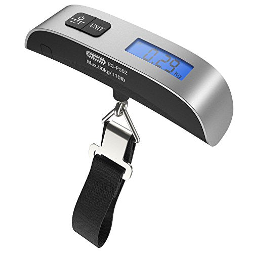 Luggage Scale, 110lb/50kg Luggage Weight Scale with Backlit LCD