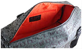Diesel Men's UZ F-Discover Duffle-Travel Bag, Allover Logo, UNI