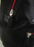 Tommy Hilfiger Nylon Backpack (Black with Navy/Red Zipper)