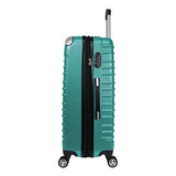 World Traveler Expedition 3-Piece Hardside Spinner Luggage Set, Green