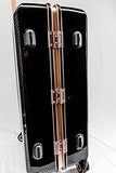 Enkloze X1 Weight Watcher Suitcase Zipperless Self Weighing Carbon Black/Rose Gold TSA Approved 100% PC Carbon (25")