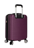 Nicole Miller New York Bernice Collection Hardside 20" Luggage Spinner (20in, Bernice Purple)