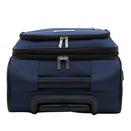 Travelers Club 20 Inch Carry On, Navy Blue