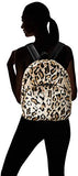 Betsey Johnson Faux Fur Backpack, Leopard