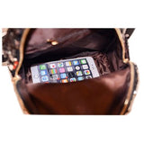 ABage Women's Mini Backpack Purse Chic Sequin PU Leather School Casual Daypacks, Black