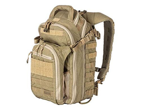 5.11 Tactical All Hazards Nitro Backpack, Nylon, 21-Liter Capacity, Gear Compatible, Sandstone, 1 SZ, Style 56167