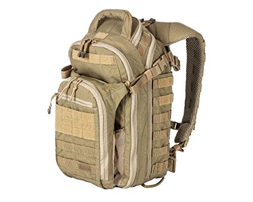 5.11 Tactical All Hazards Nitro Backpack, Nylon, 21-Liter Capacity, Gear Compatible, Sandstone, 1 SZ, Style 56167
