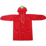 AutumnFall Toddler Rain Jacket Girls Boys Cute Cartoon Animal Raincoat Waterproof Hooded Long