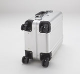 Zero Halliburton Classic Aluminum Carry-On 4 Wheel Spinner Travel Case Zrc19-Si (Silver)